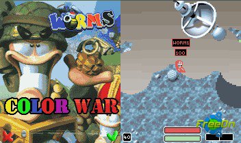 Worms Color War (    )  bluetooth jar