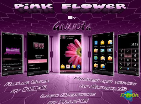 Pink Flower by Giulio7g (touche screen)