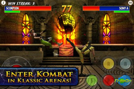 Ultimate Mortal Kombat 3 -   iPhone (Wi-fi / Bluetooth)