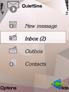 QuietSms 3.00 - sis    (Symbian S60 v9)