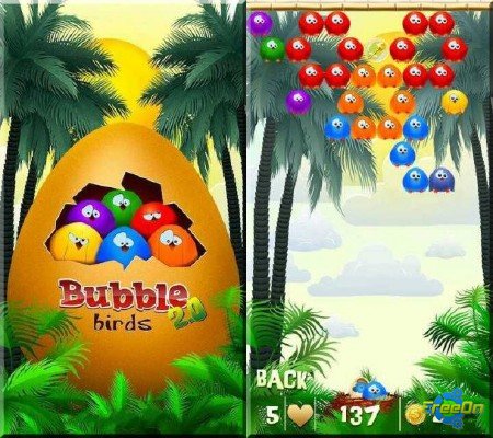 Bubble Birds 2 - java     (360x640)