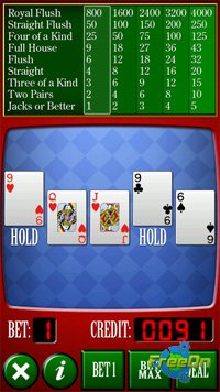Video Poker /   (Touch) -  java 