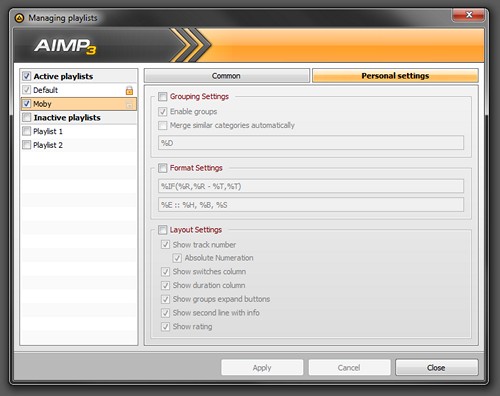 AIMP v3.60 build 1495 Final + Portable -   