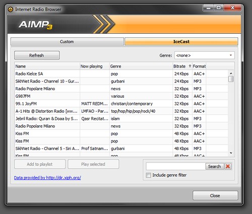 AIMP v3.60 build 1495 Final + Portable -   