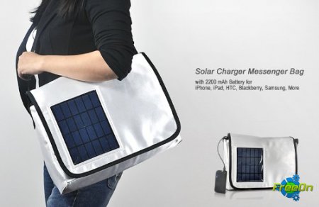 - Solar Messenger Bag