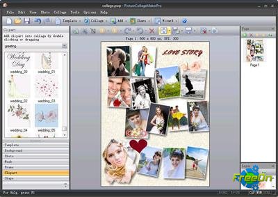 Pearl Mountain Picture Collage Maker Pro 4.1.2.3805 Portable